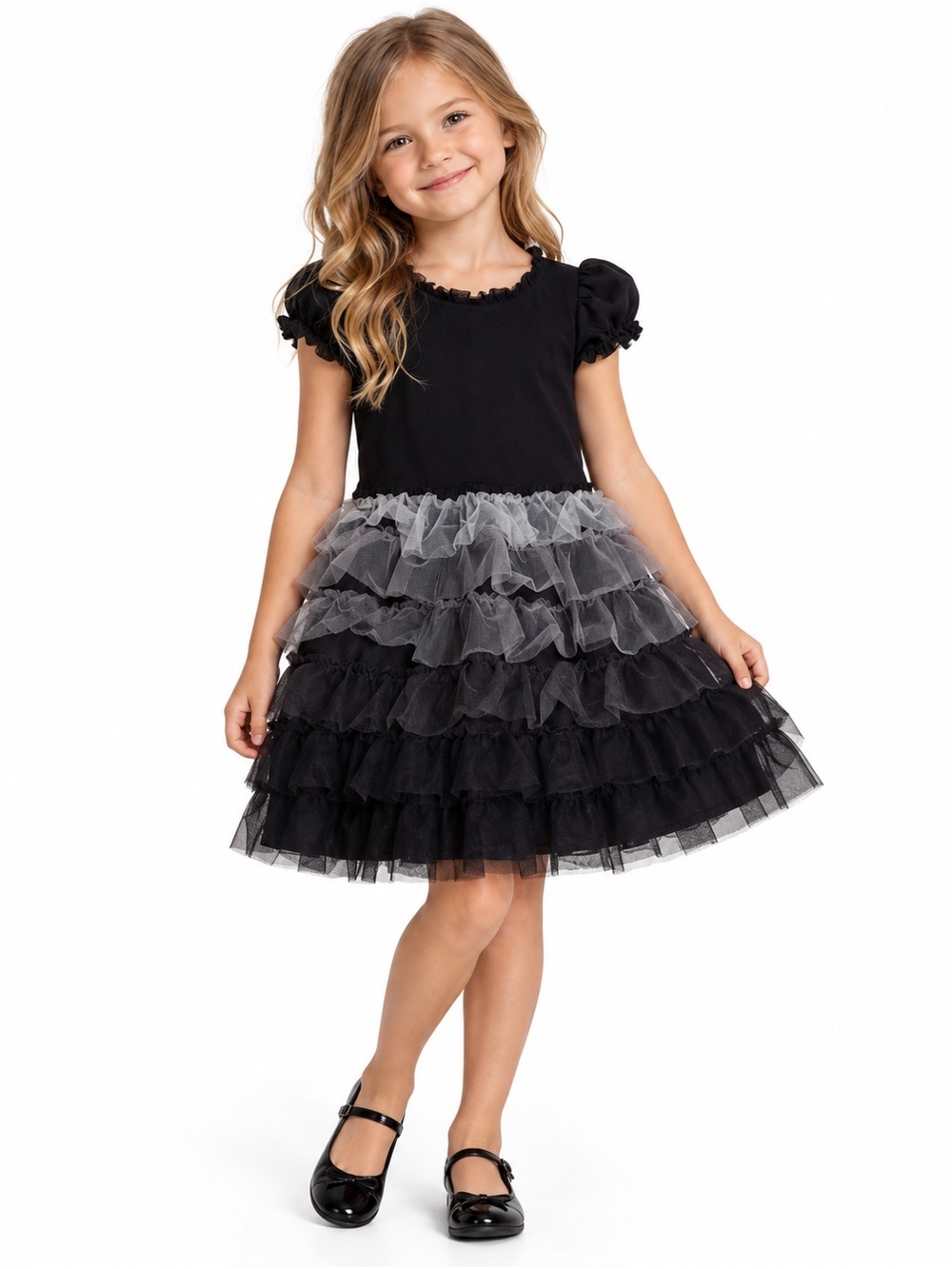 Hanna Andersson party tulle dress 130
